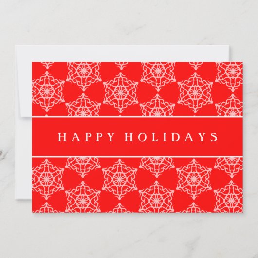 Dies ist die Jahreszeit, in der Red & Green Invasi Einladung (Rückseite)