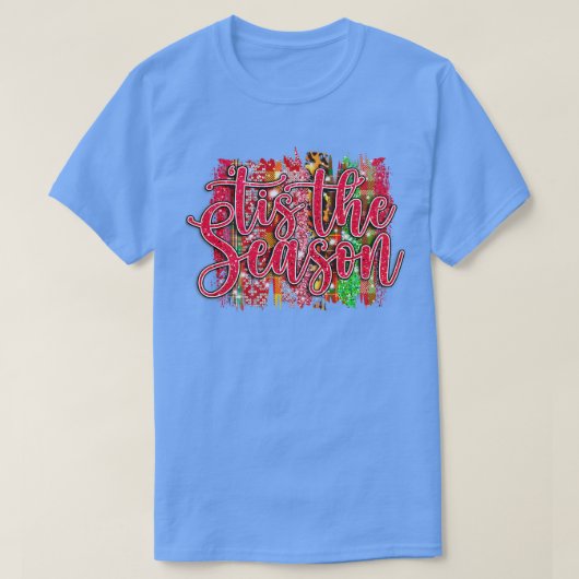 Dies ist die Jahreszeit Jesus Weihnachten Weihnach T-Shirt (Design vorne)