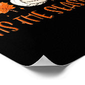 Dies ist die Jahreszeit Latte Pumpkin Fall Ernteda Poster (Ecke)
