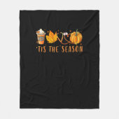 Dies ist die Jahreszeit Nurse Pumpkin Gewürz-Herbs Fleecedecke (Vorderseite)