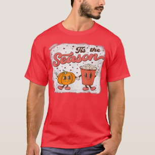 Dies ist die Jahreszeit Pumpkin Gewürz Herbst Autu T-Shirt
