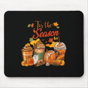 Dies ist die Jahreszeit Pumpkin Gewürz Herbst Herb Mousepad