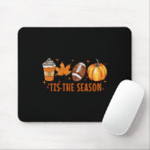 Dies ist die Jahreszeit Pumpkin Gewürz Latte Hallo Mousepad (Mit Mouse)