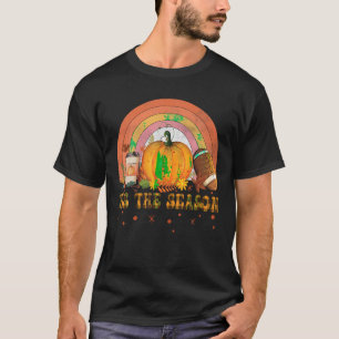 Dies ist die Jahreszeit Pumpkin Pie Spice Football T-Shirt
