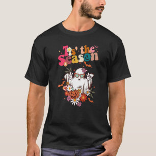 Dies ist die Jahreszeit Retro Vintag Gnoovy Hallow T-Shirt
