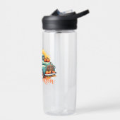 'Dies ist die Jahreszeit - Rustikaler LKW mit Pump Trinkflasche (Links)