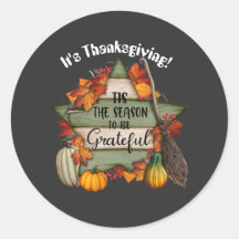 Dies ist die Jahreszeit, um dankbar auf dem Aufkle