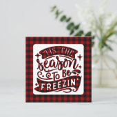 Dies ist die Jahreszeit, um Freezin Buffalo Karier (Stehend Vorderseite)