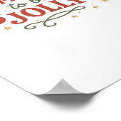 Dies ist die Jahreszeit, um kreativen Stil zu gest Poster (Ecke)