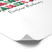 Dies ist die Jahreszeit, um Nukleare Medizin Weihn Poster (Ecke)