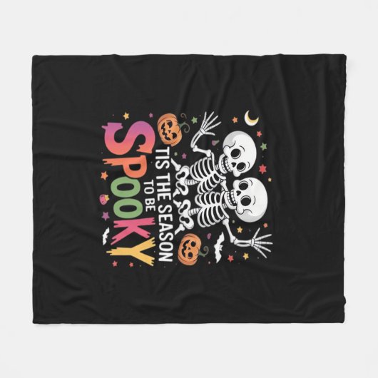 Dies ist die Jahreszeit, um zu gespitzt zu tanzen  Fleecedecke (Vorderseite (Horizontal))