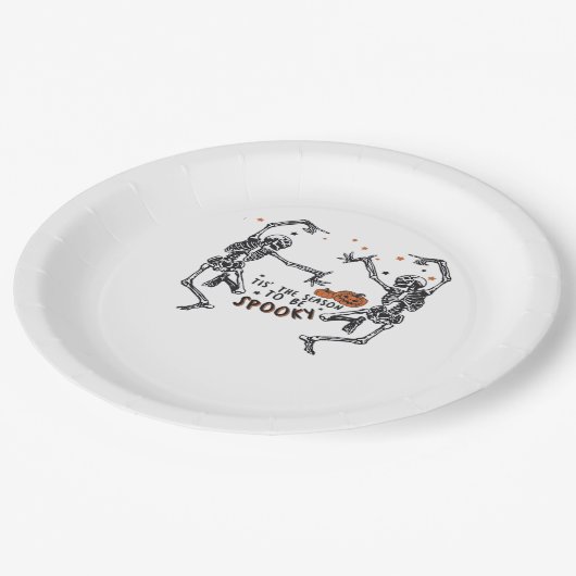 Dies ist die Jahreszeit, um zu verwundern Hallowee Pappteller (Schrägansicht)