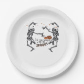 Dies ist die Jahreszeit, um zu verwundern Hallowee Pappteller (Vorderseite)