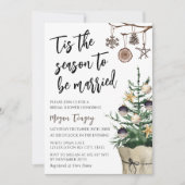 Dies ist die Jahreszeit Verheiratet zu sein | Boho Einladung (Vorderseite)