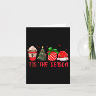 Dies ist die Jahreszeit Weihnachten Urlaub frohe W Karte