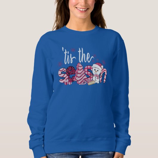 "Dies ist die Jahreszeit, Weihnachts-Pullover, Url Sweatshirt (Vorderseite)