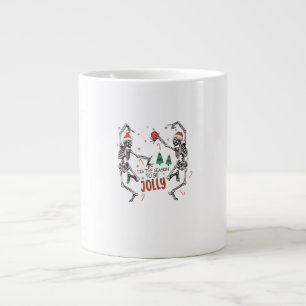 Dies ist die Jahreszeit zu Jolly Funny Christmas S Jumbo-Tasse