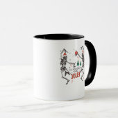 Dies ist die Jahreszeit zu Jolly Funny Christmas S Tasse (VorderseiteRechts)