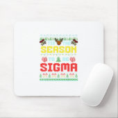 Dies ist die Jahreszeit zu Sigma Weihnachten Brain Mousepad (Mit Mouse)