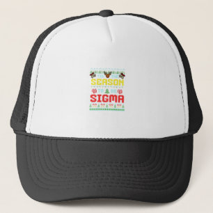 Dies ist die Jahreszeit zu Sigma Weihnachten Brain Truckerkappe