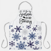 Dies ist die Jahreszeit zum Backen der Weihnachtsf Schürze (Vorderseite)
