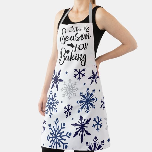 Dies ist die Jahreszeit zum Backen der Weihnachtsf Schürze (InSitu)