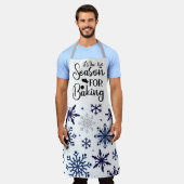 Dies ist die Jahreszeit zum Backen der Weihnachtsf Schürze (Getragen)