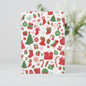 Dies ist die Jahreszeit zum Spaß Einladung (Stehend Vorderseite)