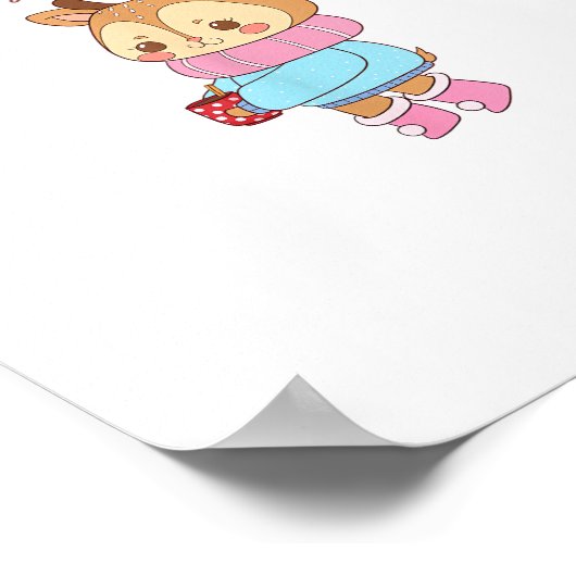 Dies ist die JahreszeitZu Tipsy - Weihnachten trin Poster (Ecke)