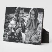 Dies ist die Liebe Einfaches Skript-Foto-Valentine Fotoplatte (Seite)