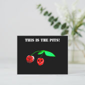 DIES IST DIE PITS-Postkarte Postkarte (Stehend Vorderseite)