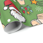 Dies ist die Saison für diese phantastische Gesche Geschenkpapier (Rolleneckpunkt)