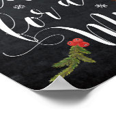 Dies ist die Saison für ein Mimosa-Hochzeitszeiche Poster (Ecke)