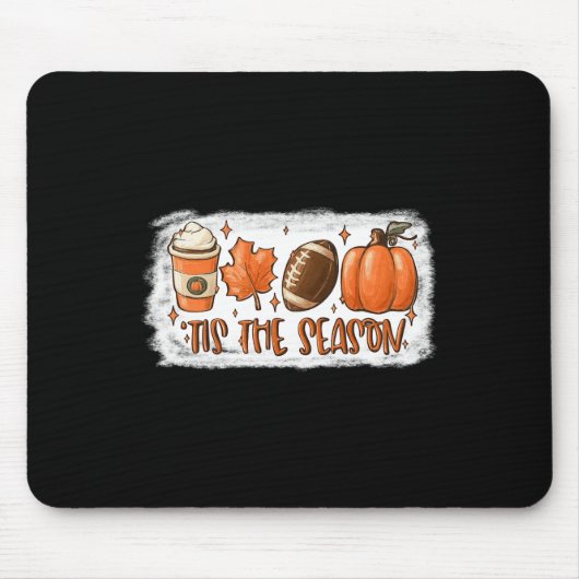 Dies ist die Saison Fußball Fall Thanksgivin Mousepad (Vorne)