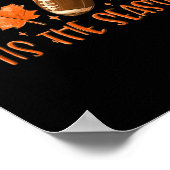 Dies ist die Saison Fußball Fall Thanksgivin Poster (Ecke)