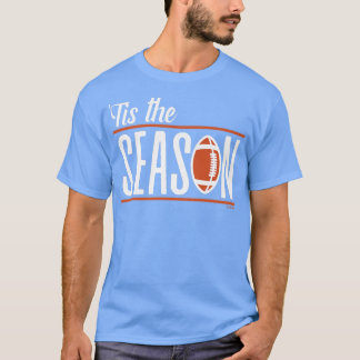 Dies ist die Saison Fußball Herbstspiel Tag Heckkl T-Shirt