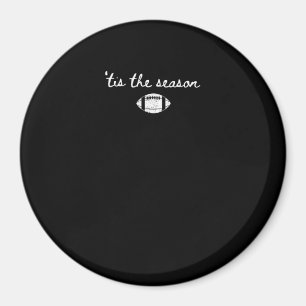 Dies ist die Saison Fußball Mama Game Day Touchdow Magnet