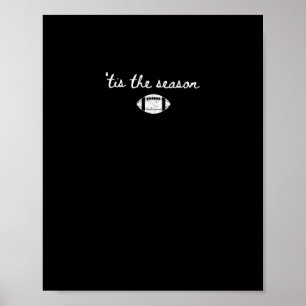 Dies ist die Saison Fußball Mama Game Day Touchdow Poster