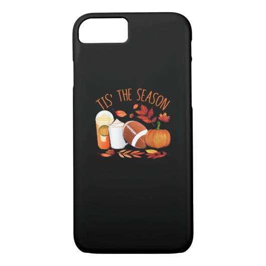Dies ist die Saison Fußball Pumpkin Erntedank Athl Case-Mate iPhone Hülle (Rückseite)