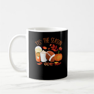 Dies ist die Saison Fußball Pumpkin Erntedank Athl Kaffeetasse