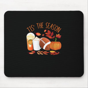 Dies ist die Saison Fußball Pumpkin Erntedank Athl Mousepad
