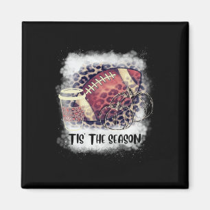 Dies ist die Saison Herbst Pumpkin Football-Kaffee Magnet