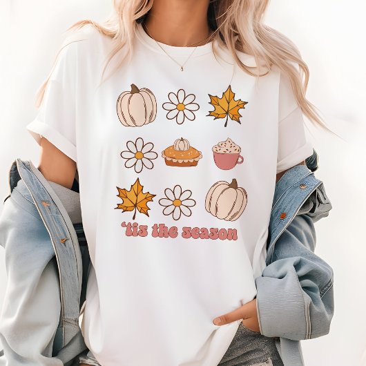 Dies ist die Saison Herbstlaub, Pie & Pumpkin Graf Tri-Blend Shirt