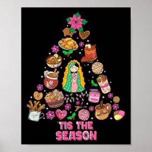 Dies ist die Saison mexikanischen Weihnachtsfeliz Poster