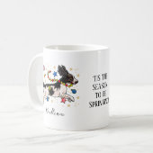 "Dies ist die Saison Personalisiert Springer Spani Kaffeetasse (Vorderseite Links)
