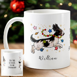 "Dies ist die Saison Personalisiert Springer Spani Kaffeetasse
