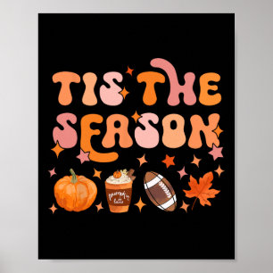 Dies ist die Saison Pumpkin Gewürzfall Saison Frau Poster