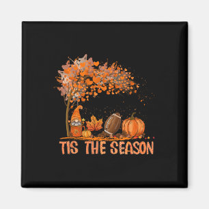 Dies ist die Saison Pumpkin Gewürzfußball-Herbstla Magnet