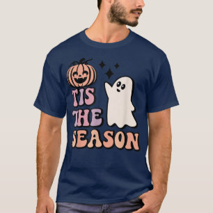 Dies ist die Saison Pumpkin Ghost Funny Herbst Hal T-Shirt