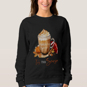 Dies ist die Saison Pumpkin Spice Football Fall Bl Sweatshirt